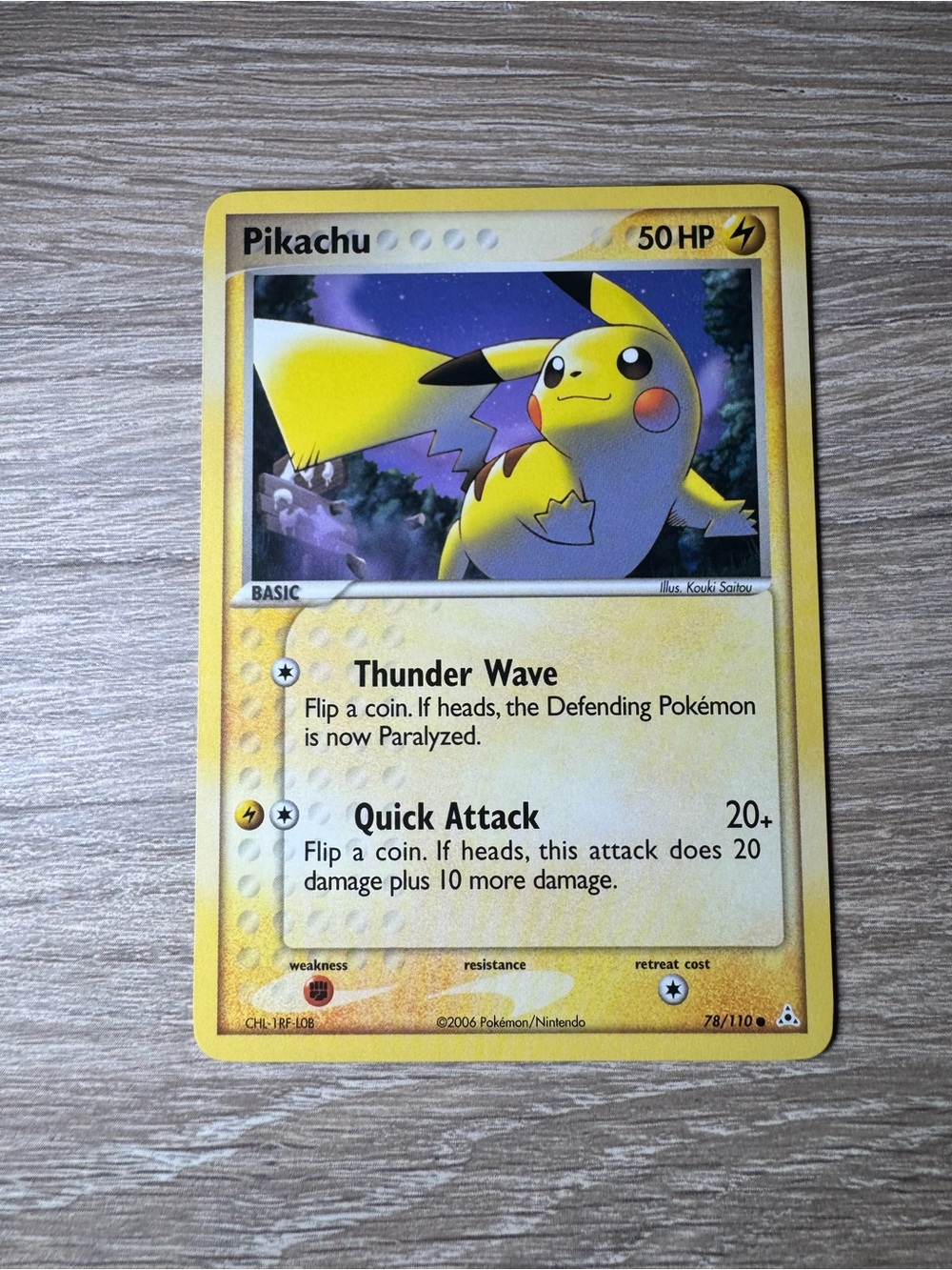 Pikachu #78/Pokemon Holon Phantoms